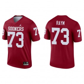 Andrew Raym Oklahoma Sooners Jordan Brand Legend College Football Jersey Crimson