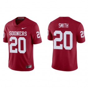 Clayton Smith Oklahoma Sooners Nike Game College Football Jersey Crimson