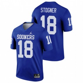 Austin Stogner Oklahoma Sooners Blue Legend Football Jersey