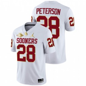 Adrian Peterson Oklahoma Sooners White 2021 Red River Showdown NFL Jersey