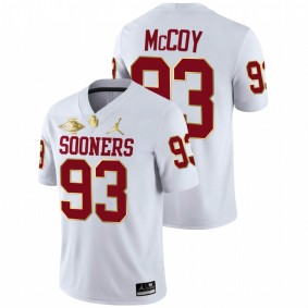 Gerald McCoy Oklahoma Sooners White 2021 Red River Showdown NFL Alumni Jersey