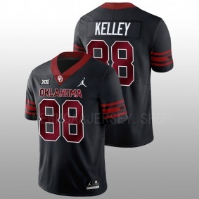 Jordan Kelley Oklahoma Sooners Unity 2022-23 Anthracite Alternate Football #88 Jersey