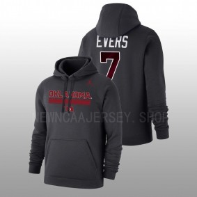 Oklahoma Sooners Nick Evers Unity Alternate Jersey Hoodie Anthracite