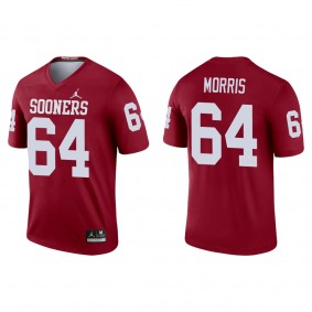 Wanya Morris Oklahoma Sooners Jordan Brand Legend College Football Jersey Crimson