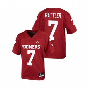 Youth Oklahoma Sooners Spencer Rattler Crimson Alumni Football Jersey